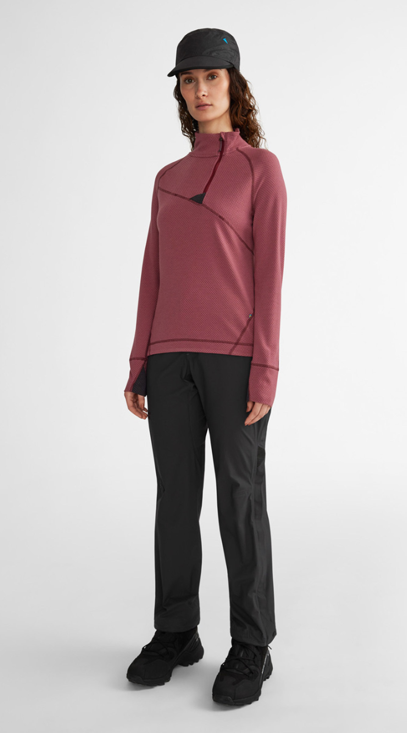 Huge Half Zip Sweater Dame