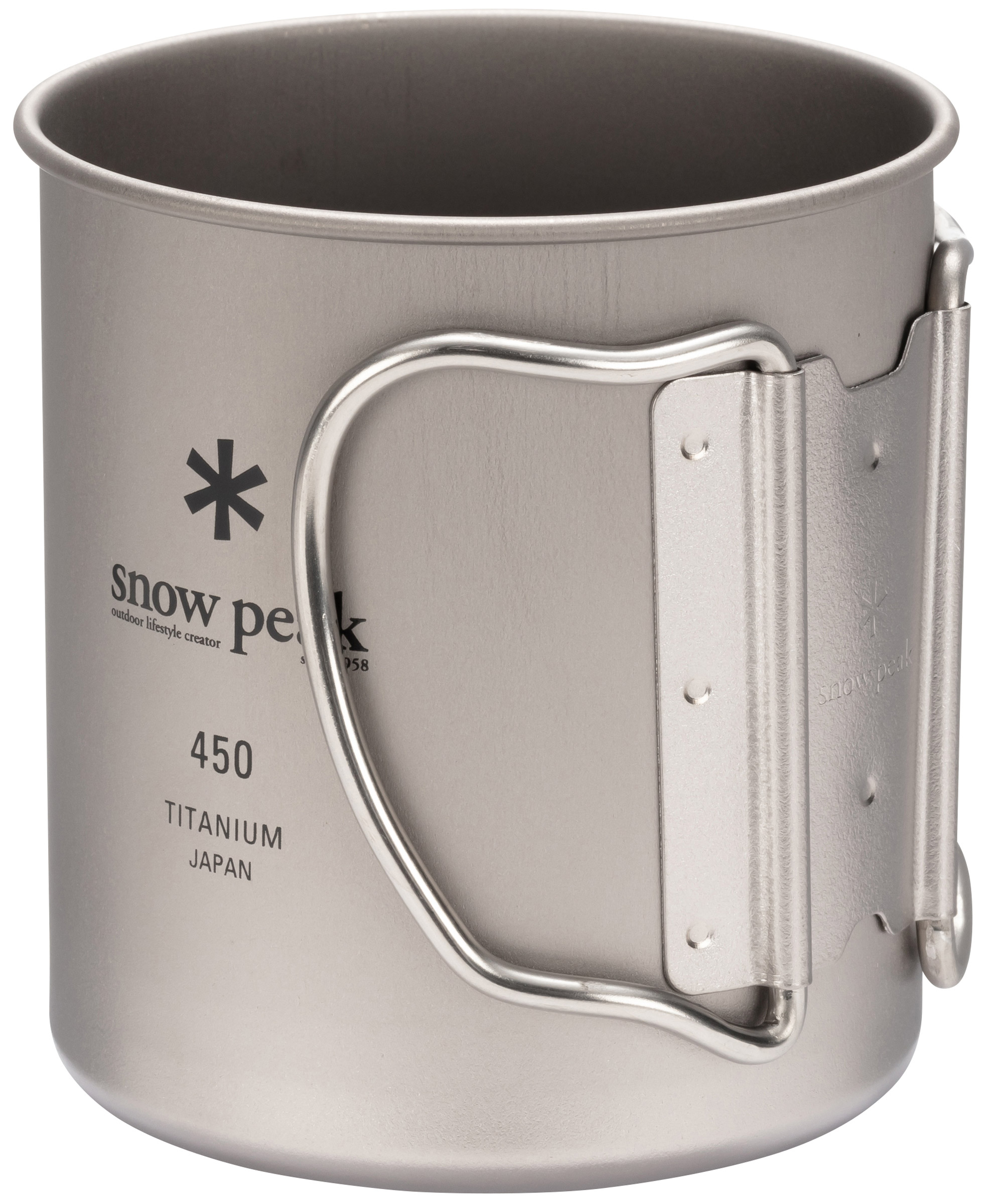 Titanium Single Wall 450 ml Krus