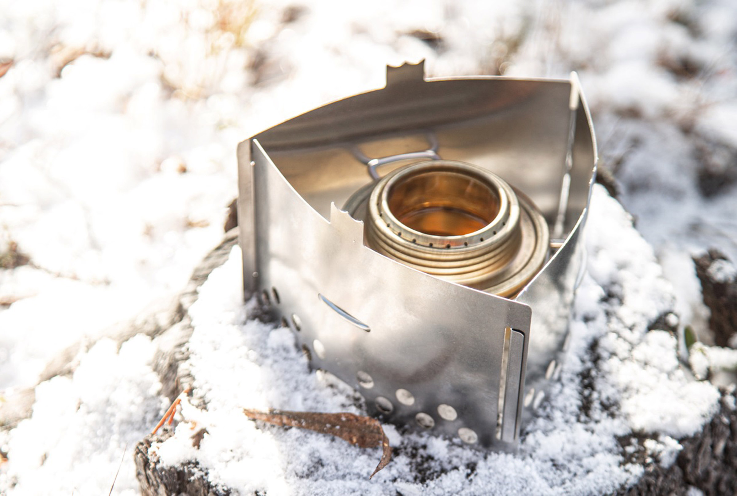 Triangel Vindskærm til Brænder