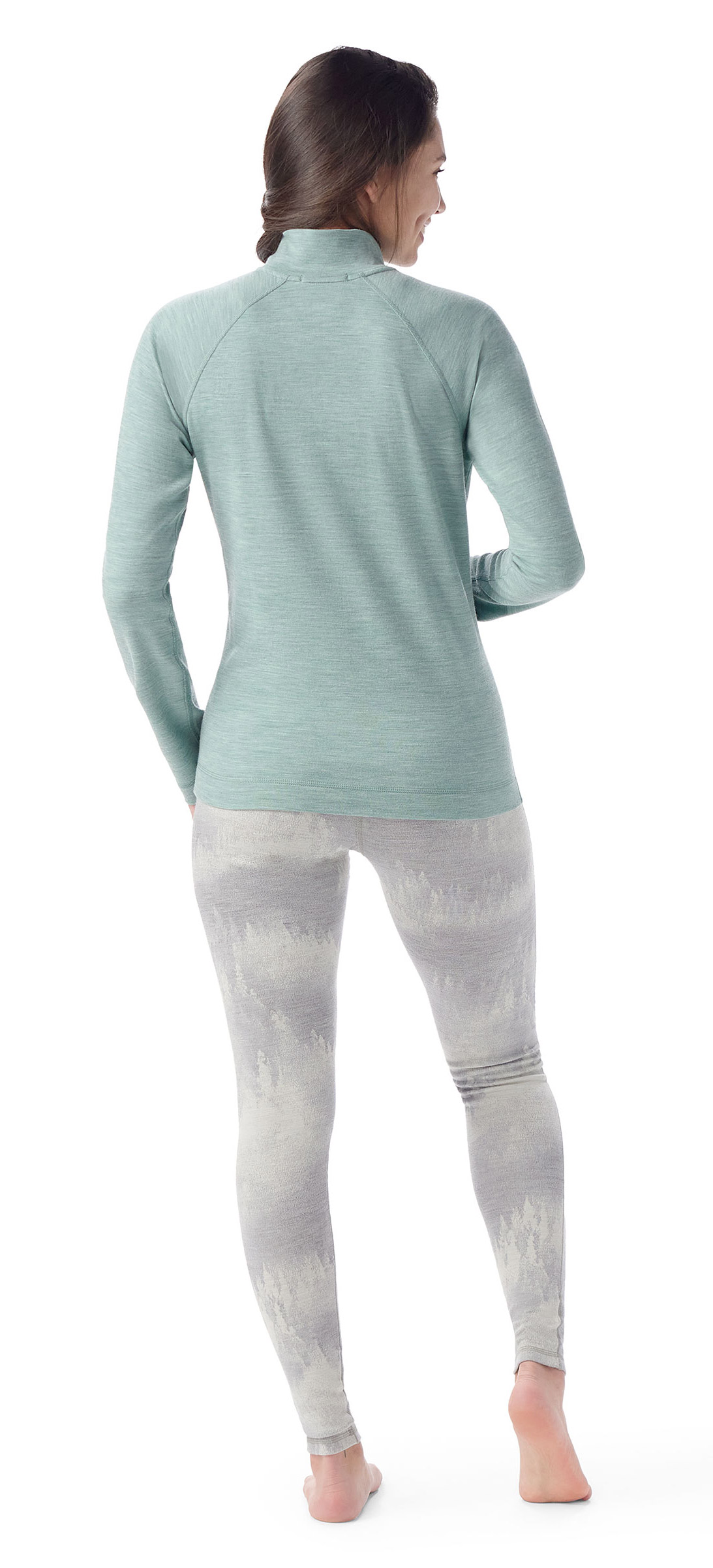 Thermal Merino Base Layer 1/4 Zip Dame