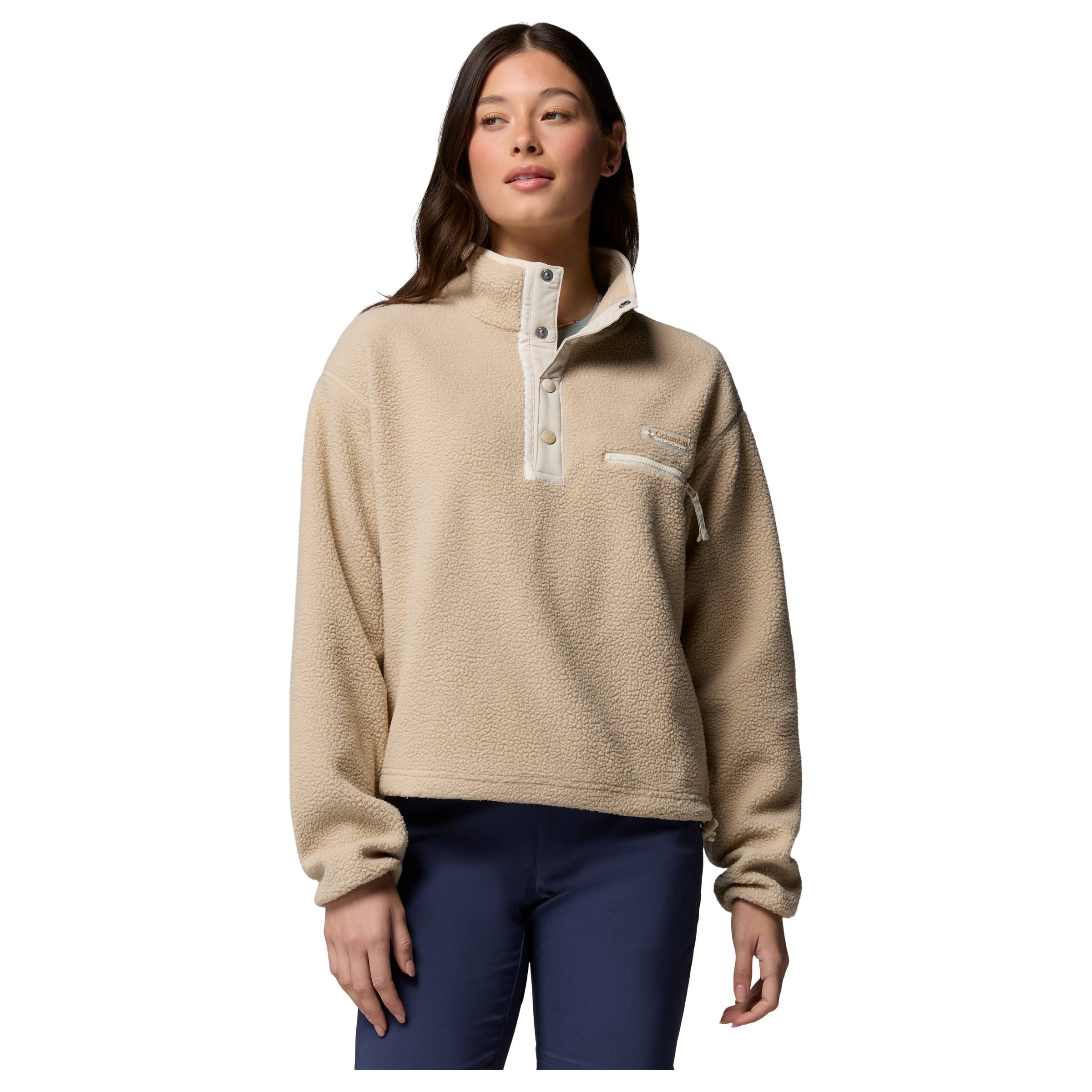 Helvetia II Cropped Half Snap Fleece Dame Columbia dame