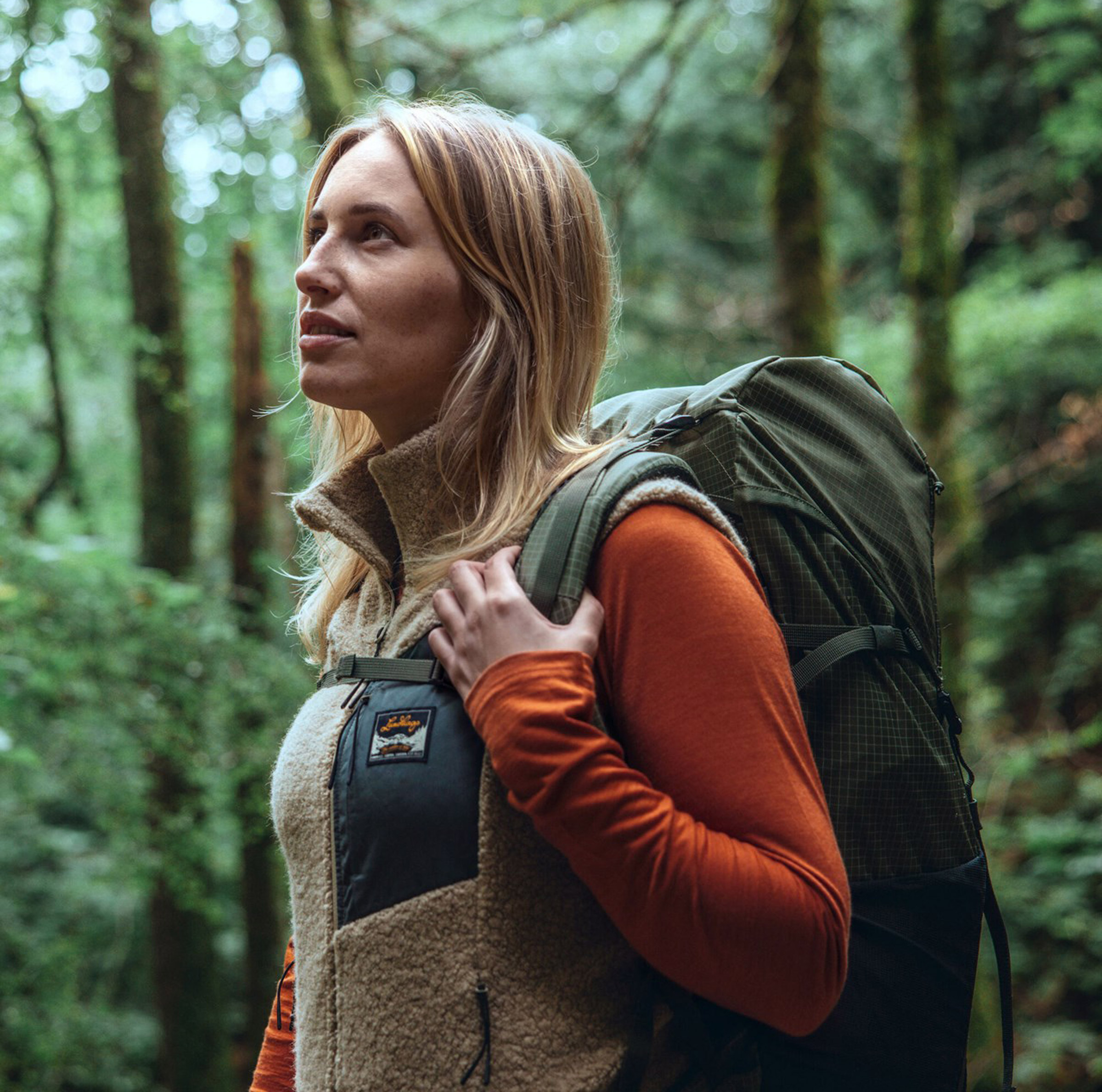 Flok Wool Pile Vest Dame