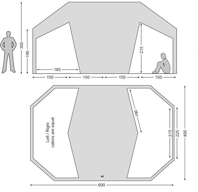 Vanaheim 24 Technical Cotton, 16-Personers Bomuldstelt