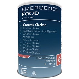 Trek'n Eat Emergency Food Creamy Chicken, 4 portioner