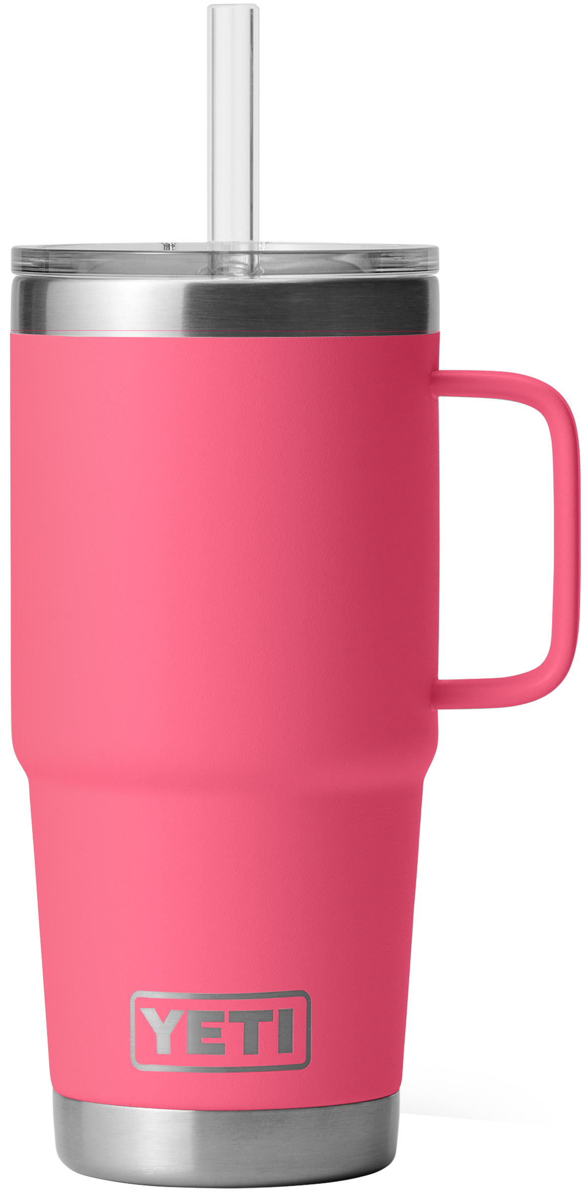 Yeti Rambler Termo Drikkedunk med Sugerør, 739 ml Pink Drikkeflasker