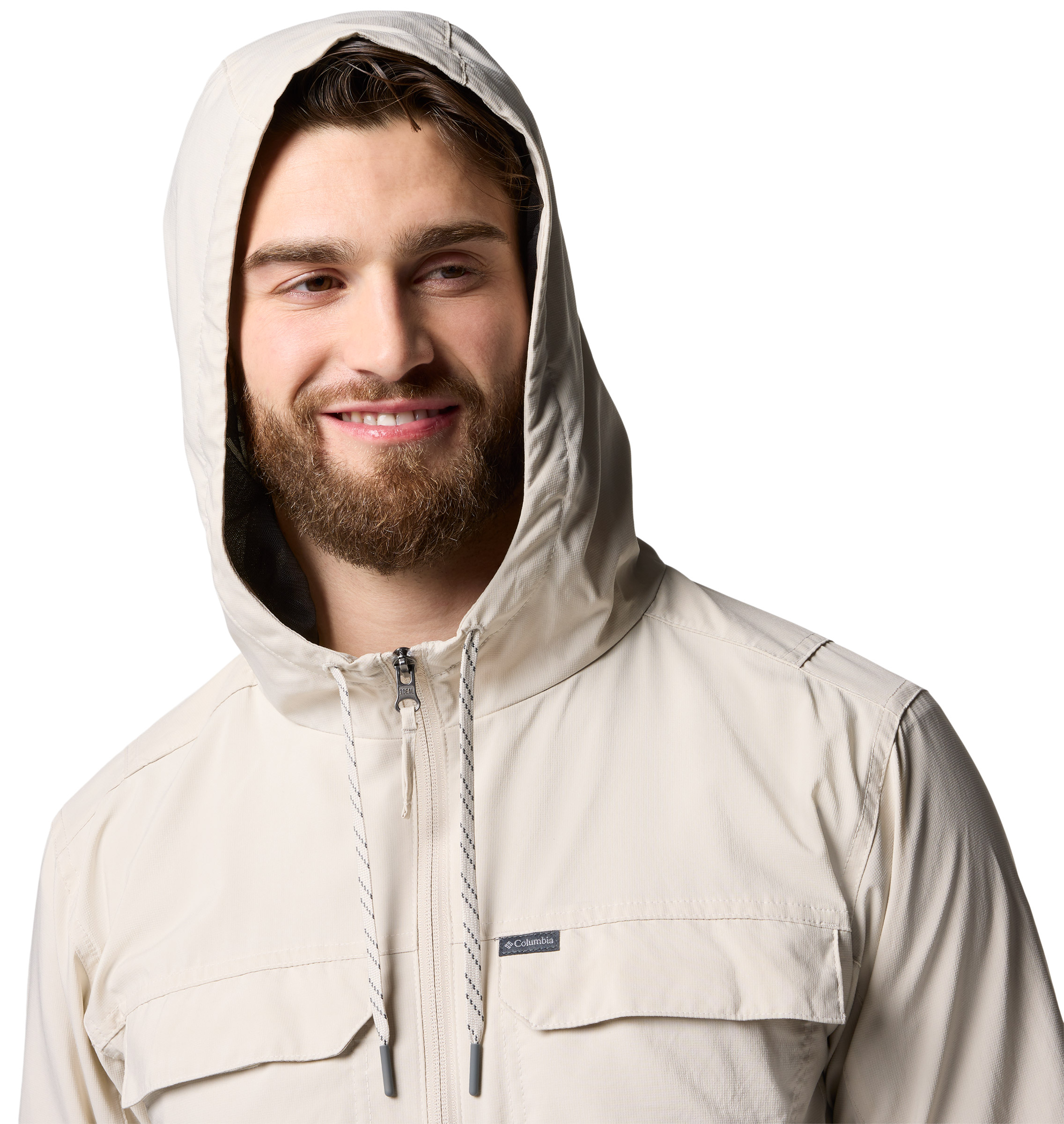 Skien Valley Hooded LS Shirt Herre
