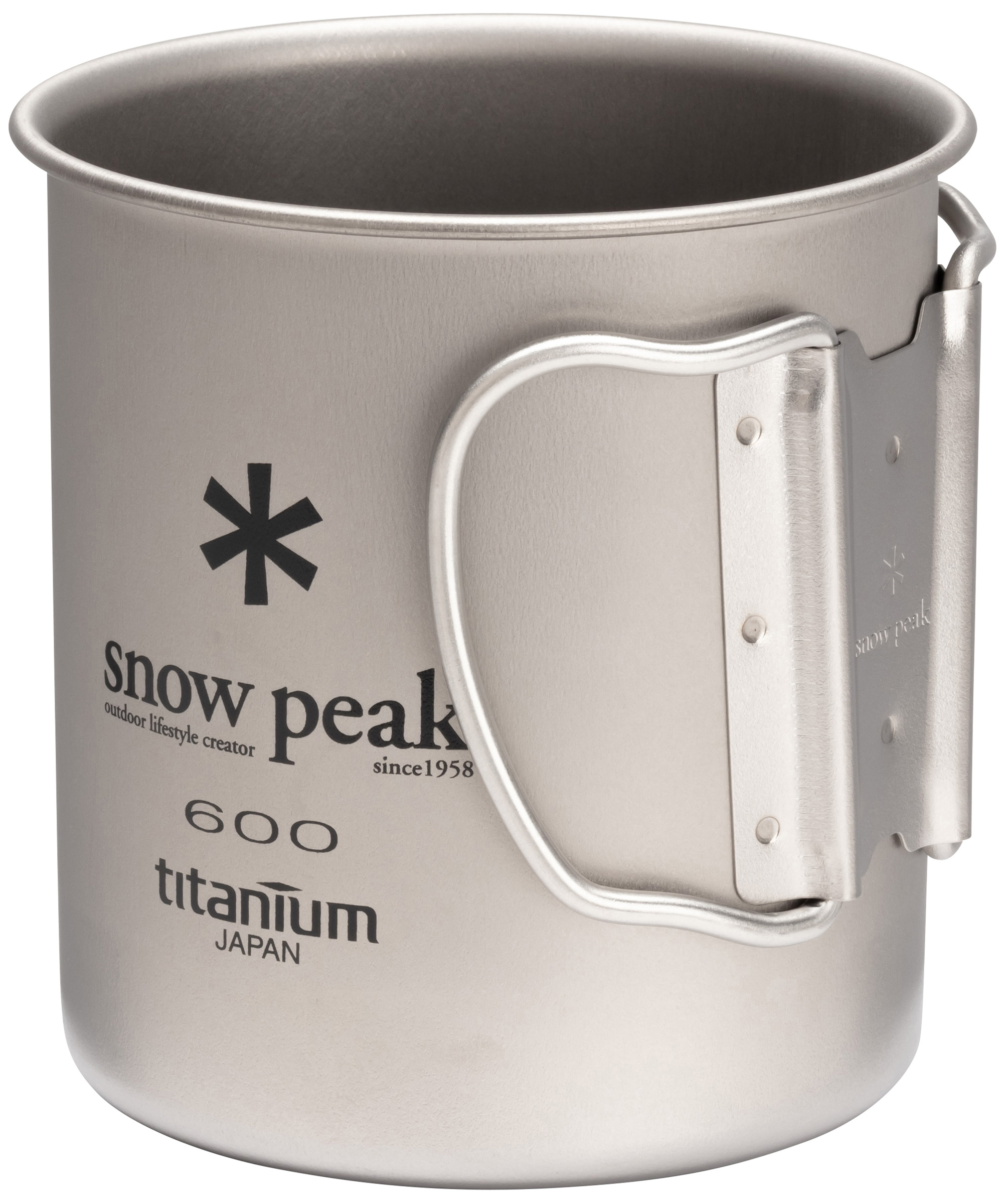 Titanium Single Wall 600 ml Krus