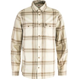 Fjällräven Ãvik Lite Flannel Shirt Herre XXL Chalk White/Fossil Skjorter