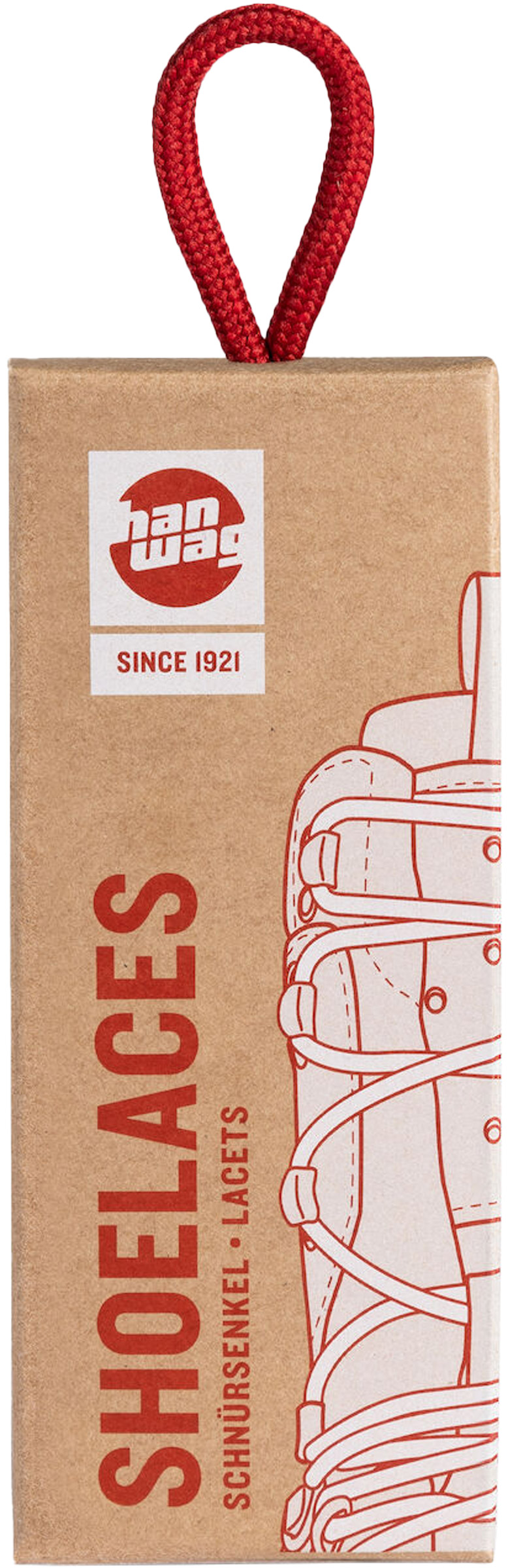 Shoelaces, 200 cm Hanwag fodtoj