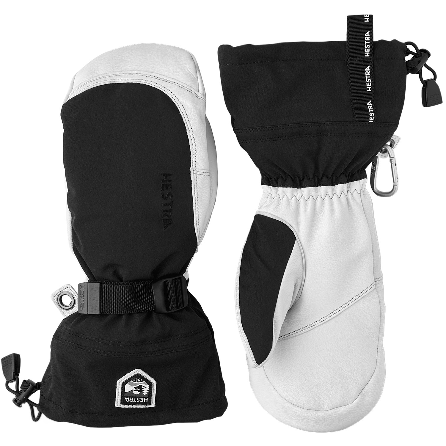 Hestra Army Leather Extreme Luffer 11 Hvid/Sort Handsker & luffer