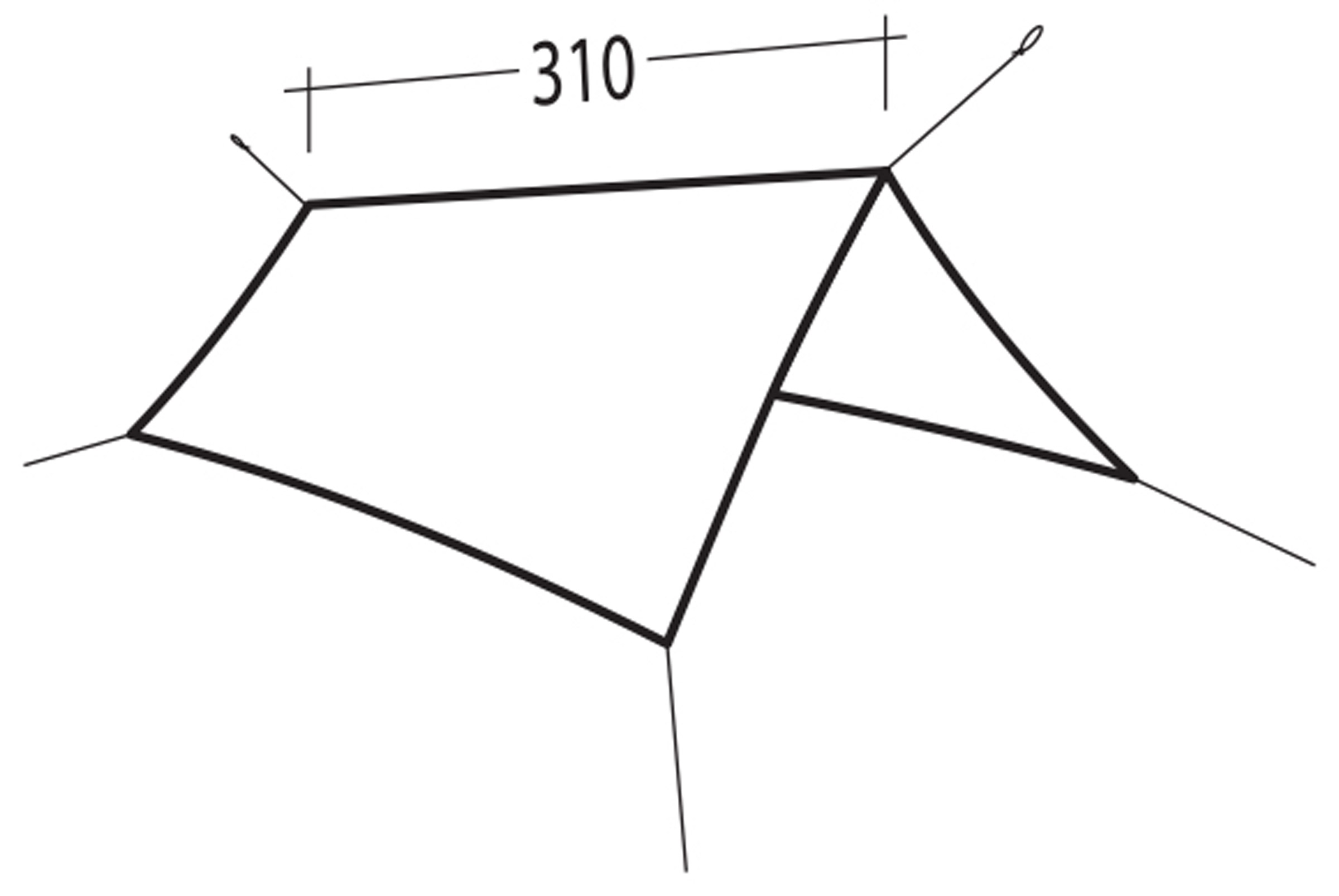 Vestis 3.10 x 2.92 Duo Tarp UL