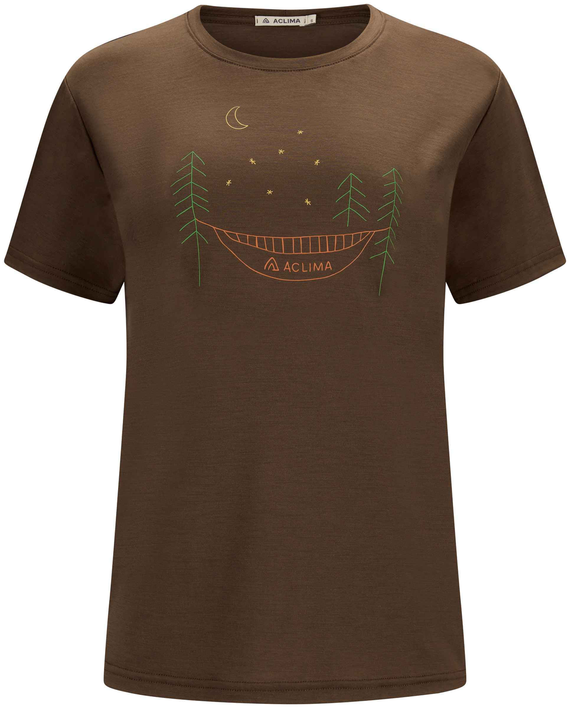 LightWool 140 Tee Forest Print Dame Aclima brands