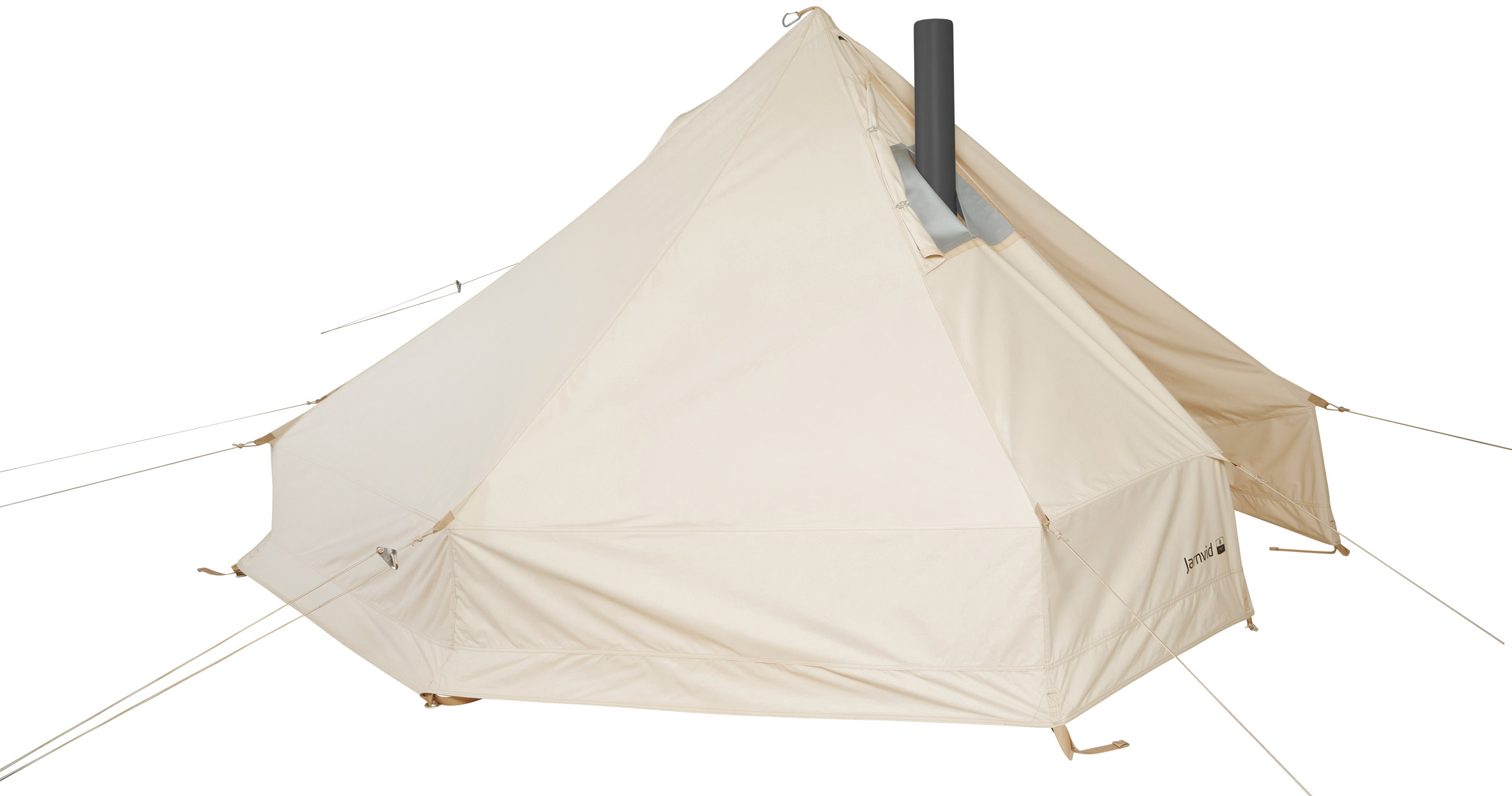 Jarnvid 8 Technical Cotton, 4-Personers Bomuldstelt