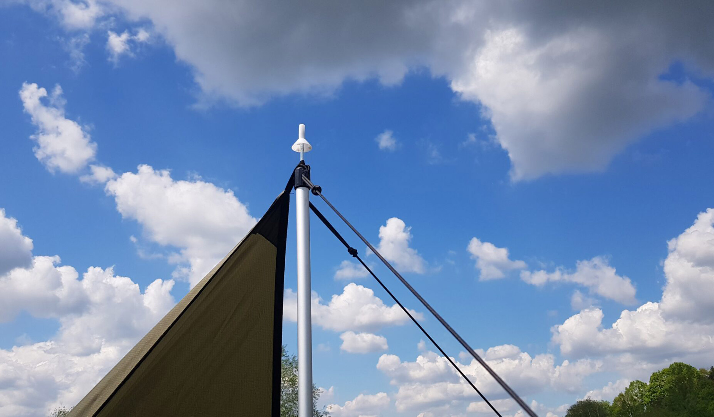 Tarp Telescopic Pole, 95-230 cm