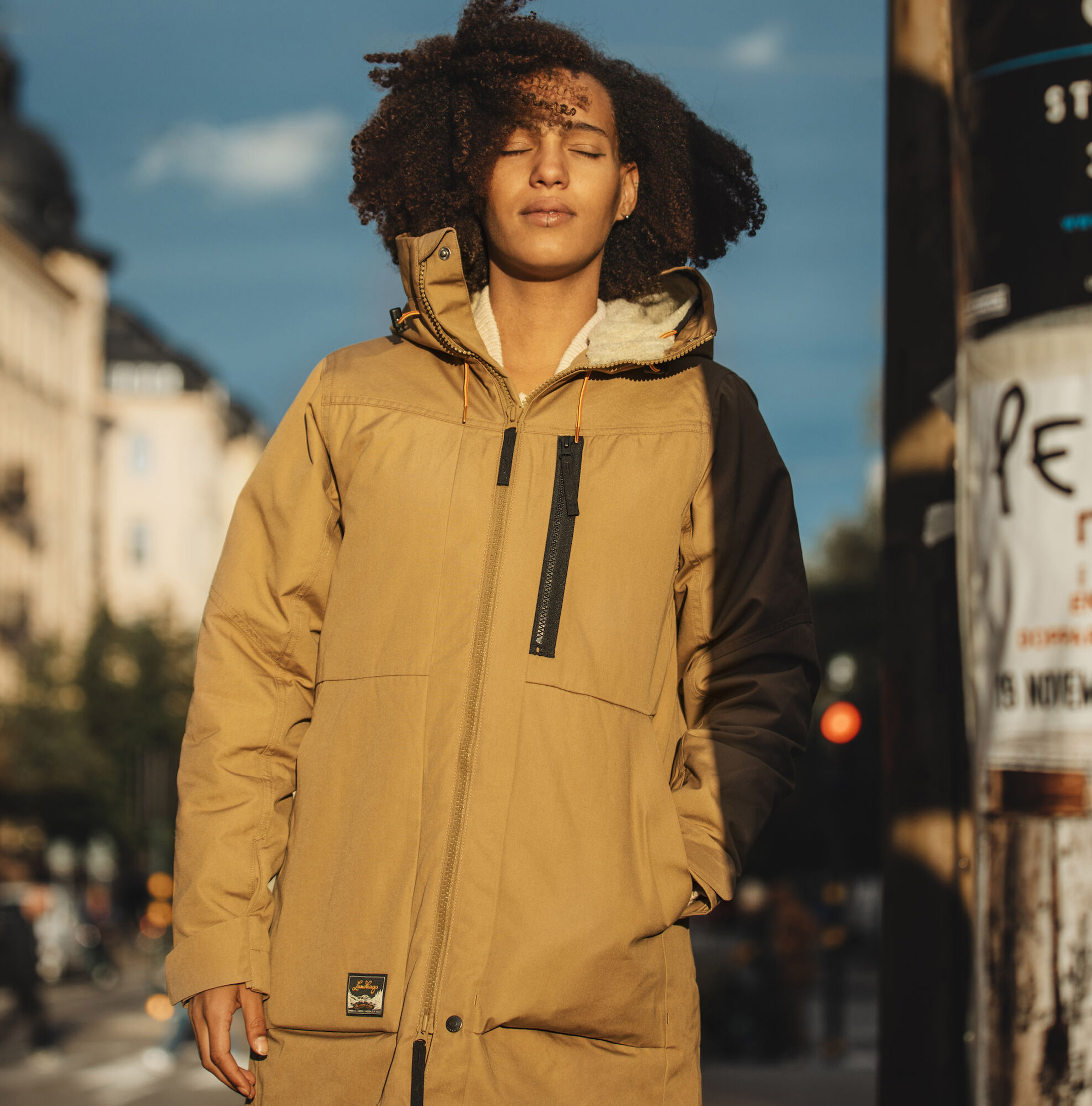 Knak Pile Parka Dame