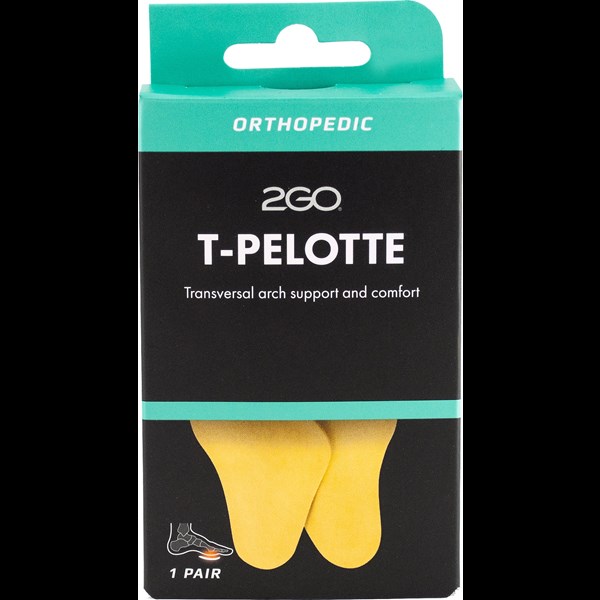 Orthopedic T-Pelotte 2GO Fodtøj