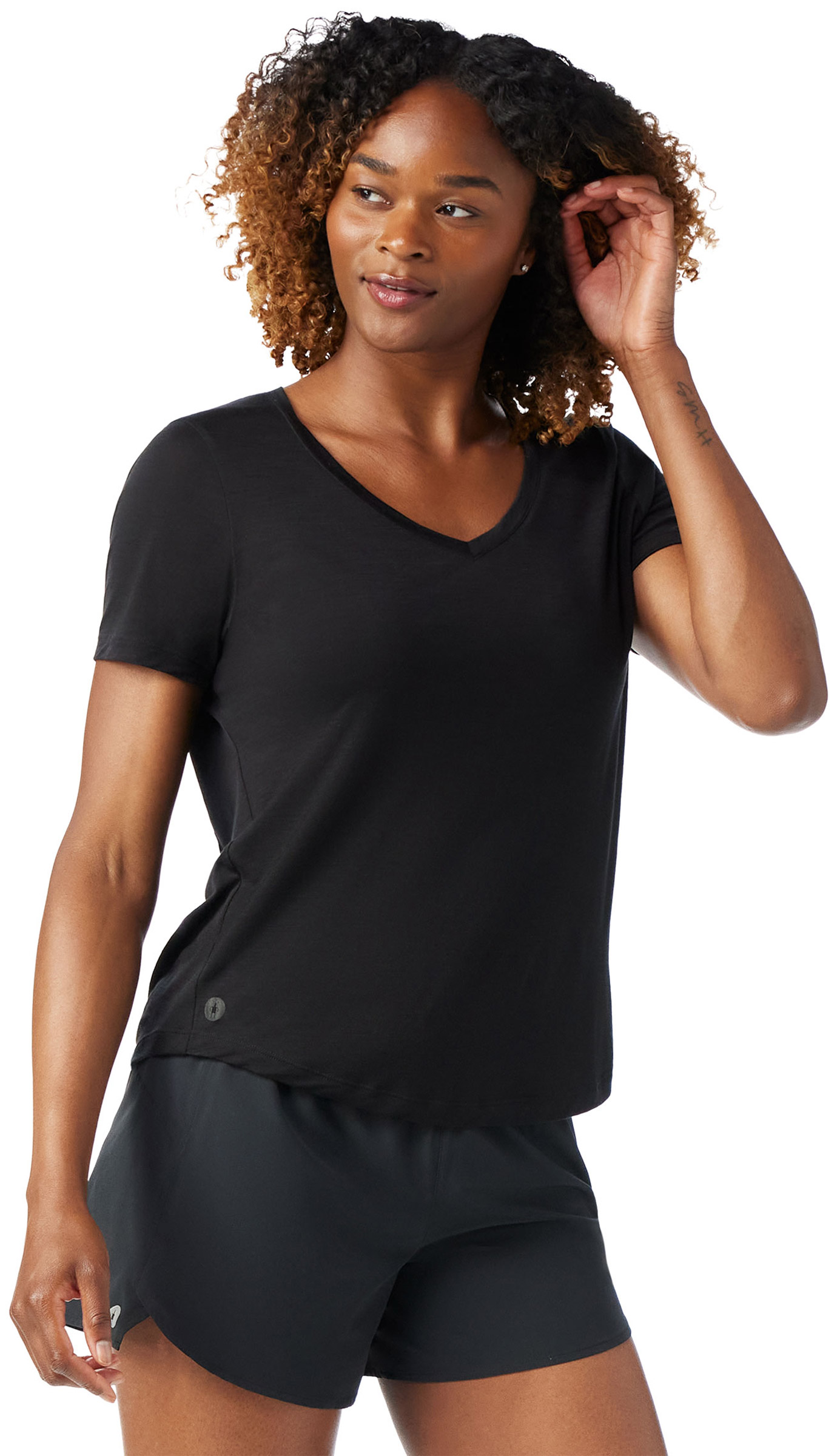 Active Ultralite V-Neck Short Sleeve Dame SmartWool brands