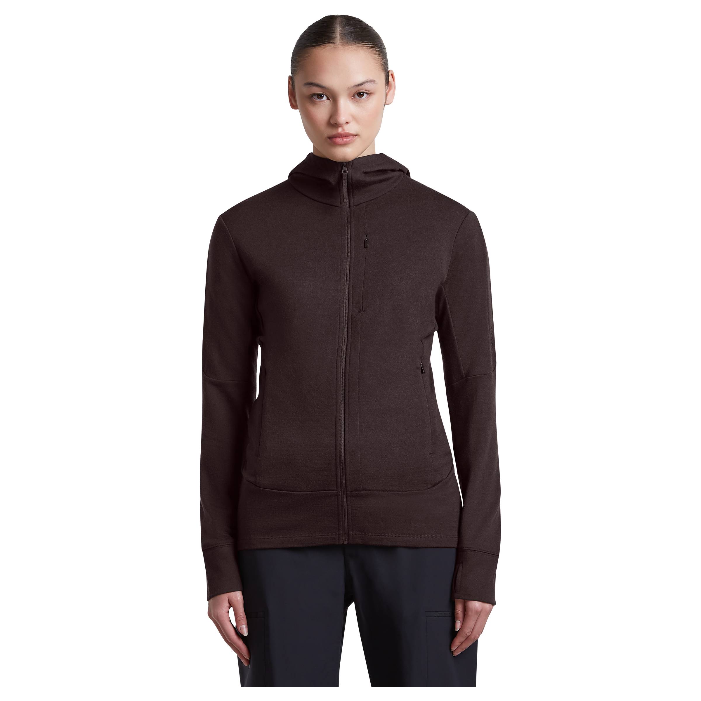 Merino 260 Quantum IV LS Zip Hoodie Dame Icebreaker dame