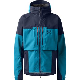 Haglöfs Spitz GTX Pro II Jacket Herre M Blå Skaljakker