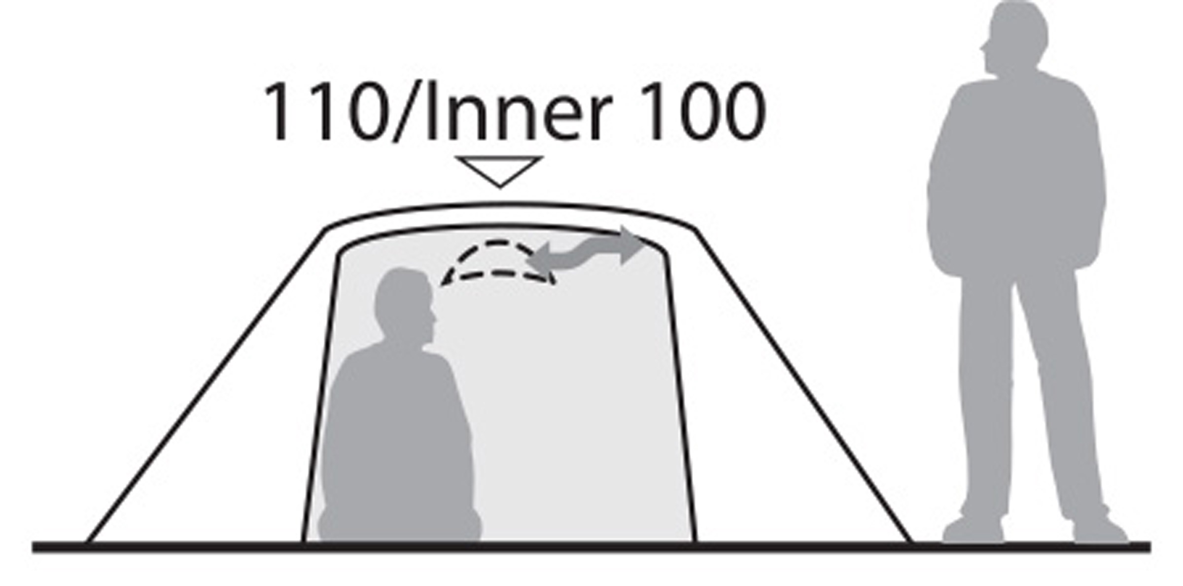 Lodge 2 EXP, 2-Personers Telt