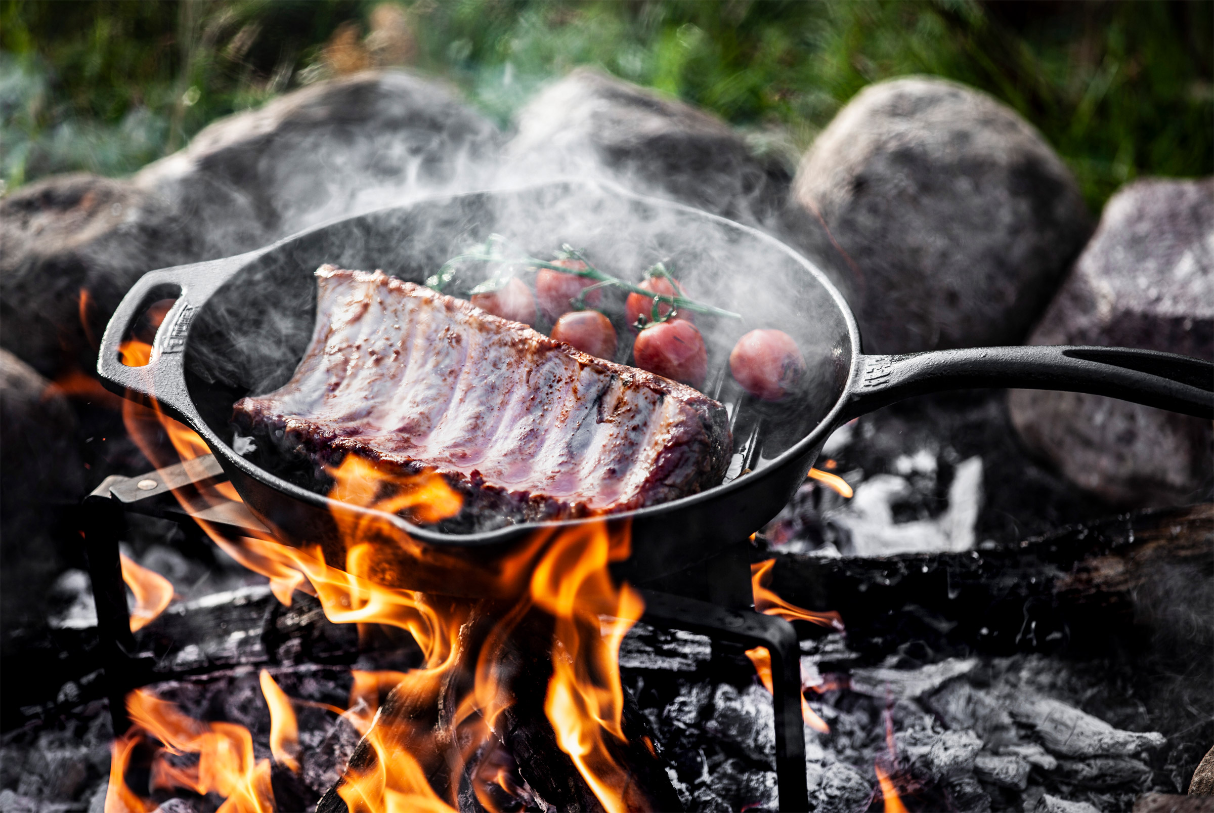 Grill Fire Skillet w/One Handle GP30