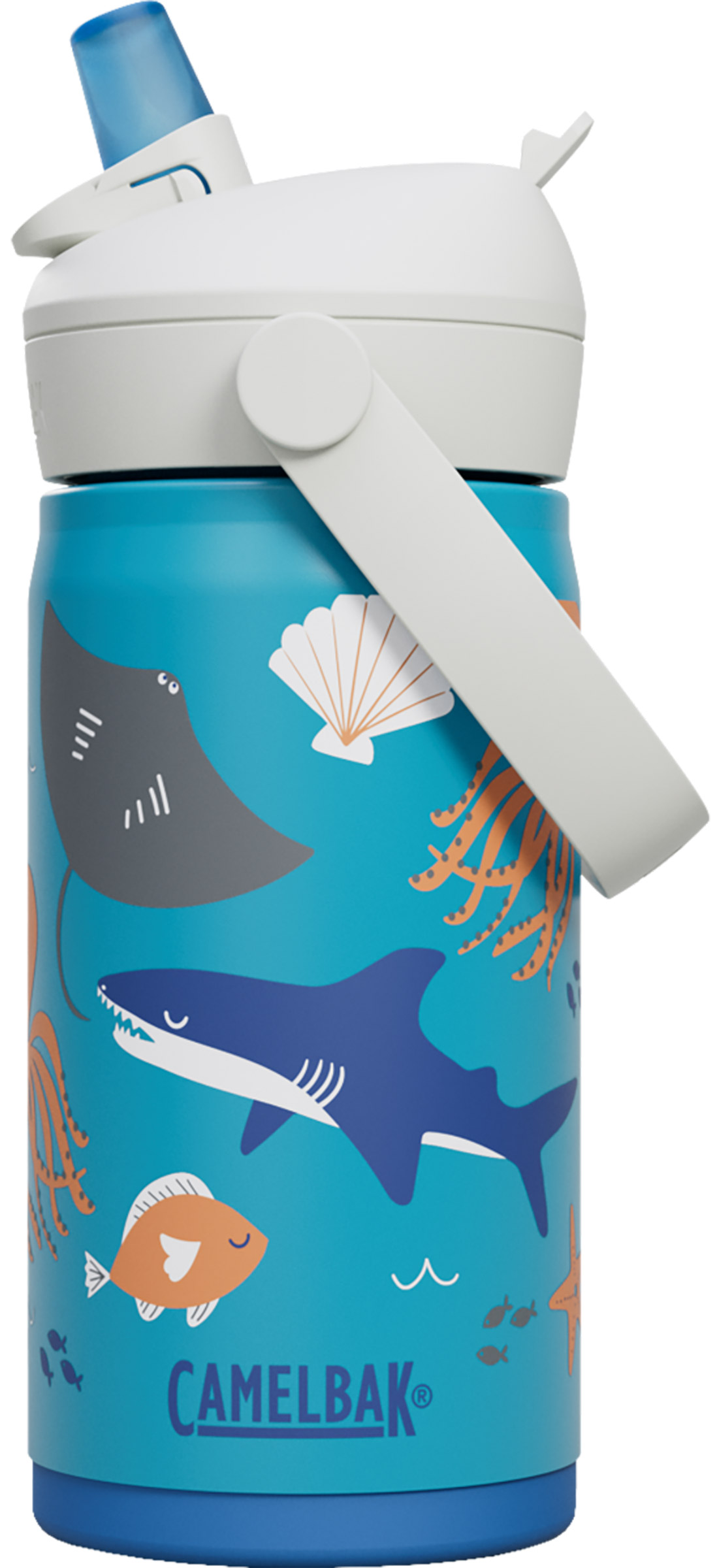 Thrive Flip Straw Kids VSS 0.35 ltr Termo Drikkeflaske CamelBak kogegrej