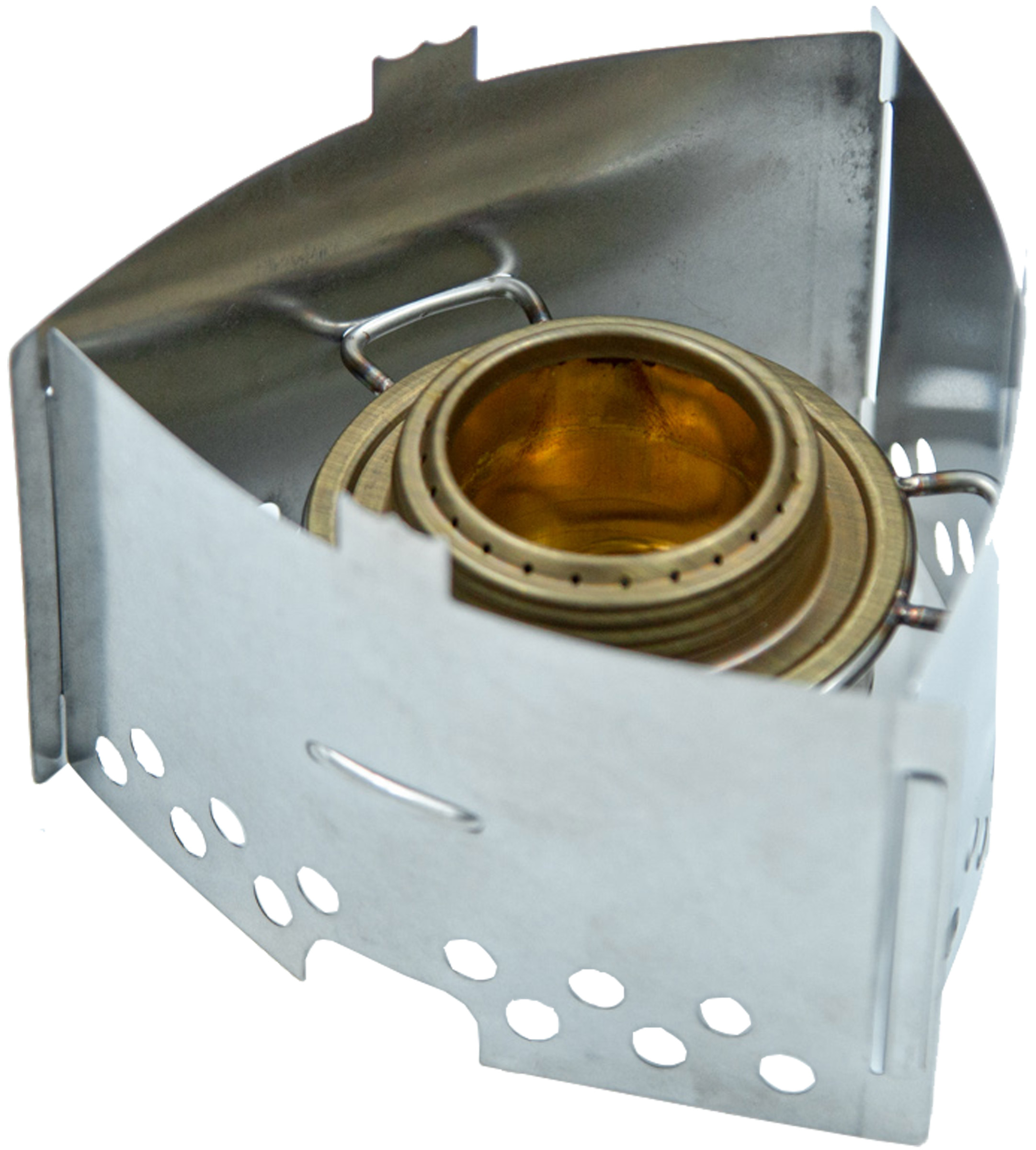 Triangel Vindskærm til Brænder