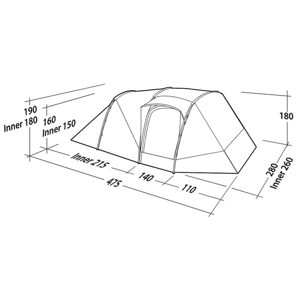 Double Dreamer 5 Tent