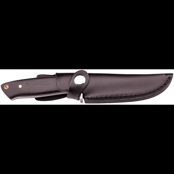 Drop Point Full Tang Belt Knife G10 AISI 420