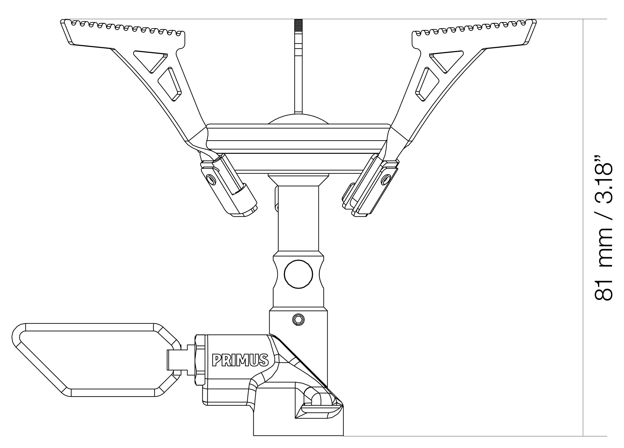 Micron III Piezo Gasbrænder