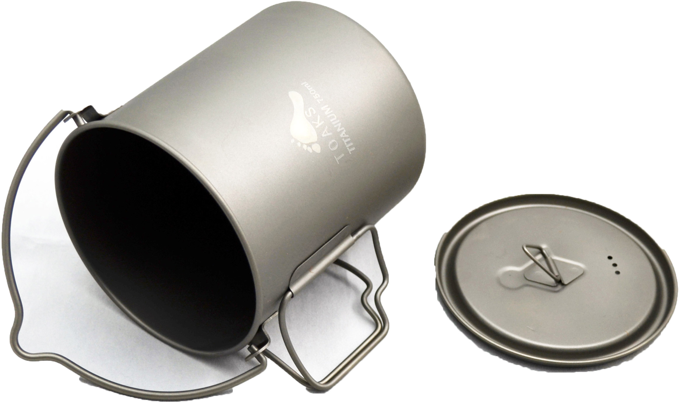 Titanium 750 ml Pot with Bail Handle