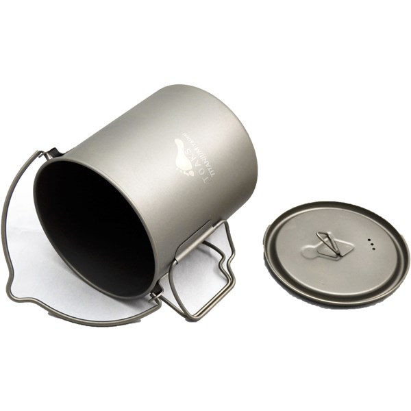 Titanium 750 ml Pot with Bail Handle