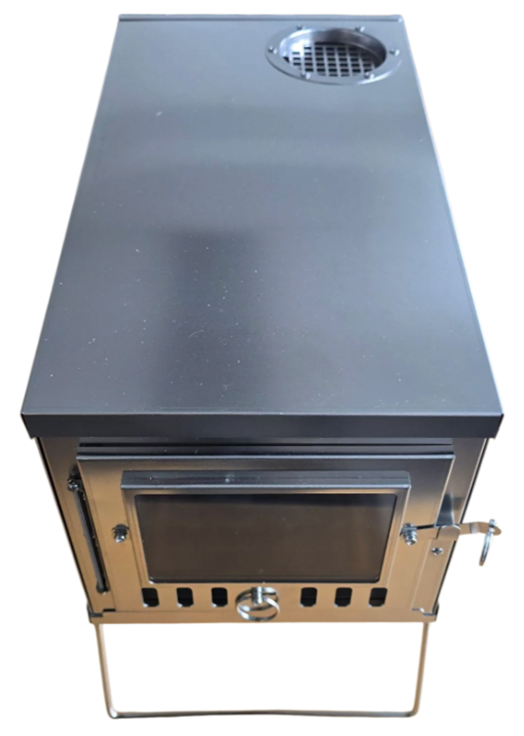 Foldable Stainless Steel Stove w/Pipe