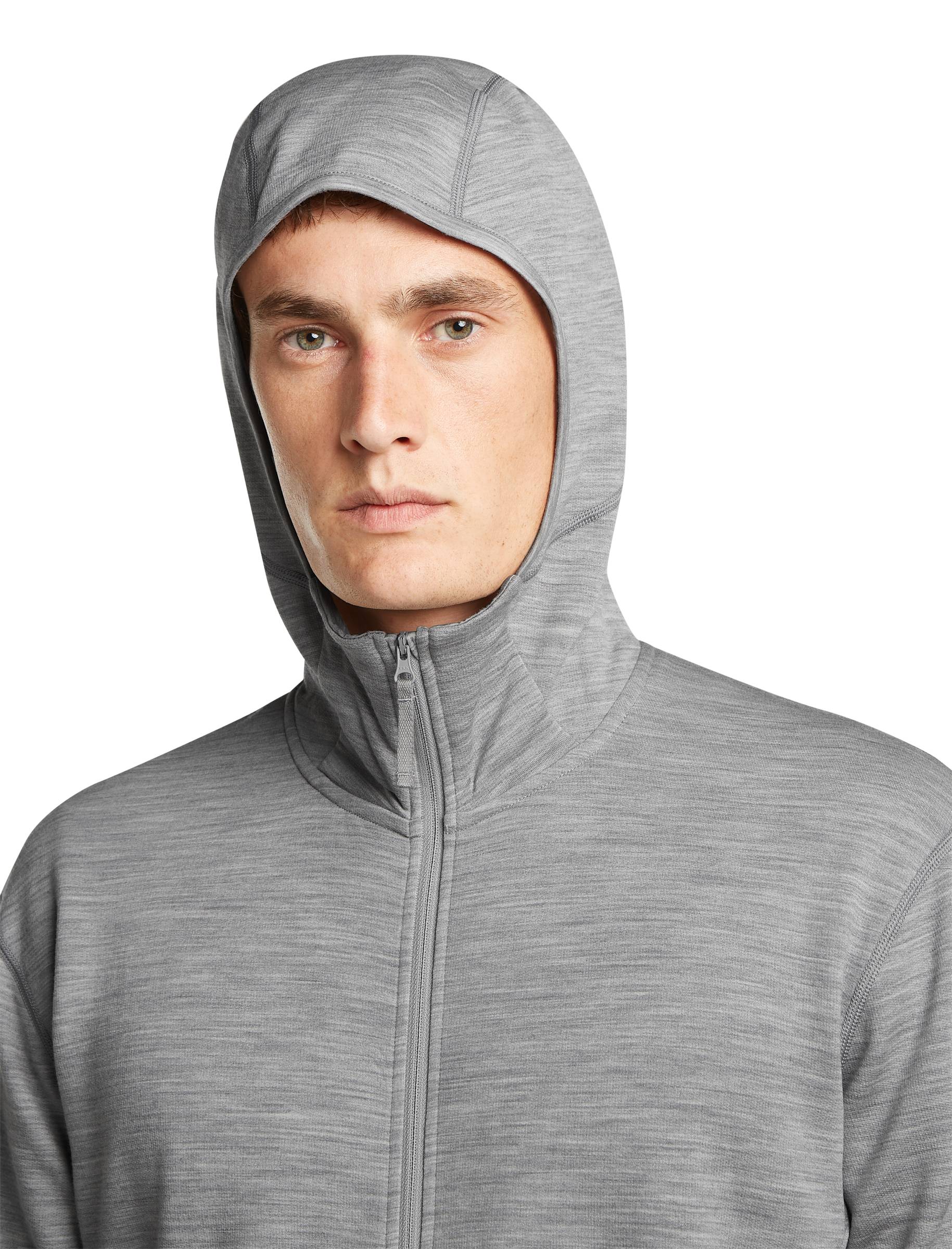 Merino 360 Realfleece Elemental LS Zip Hoodie Herre