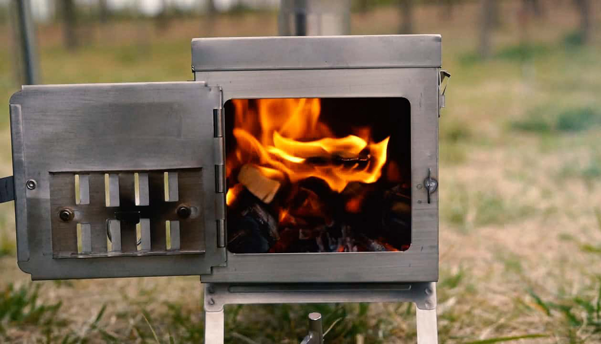 Fastfold Ultralight Backpack Titanium Camping Stove