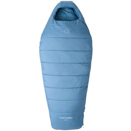 Nordisk Bjarni Scout Mummy Børn Fibersovepose Blå Soveposer til børn