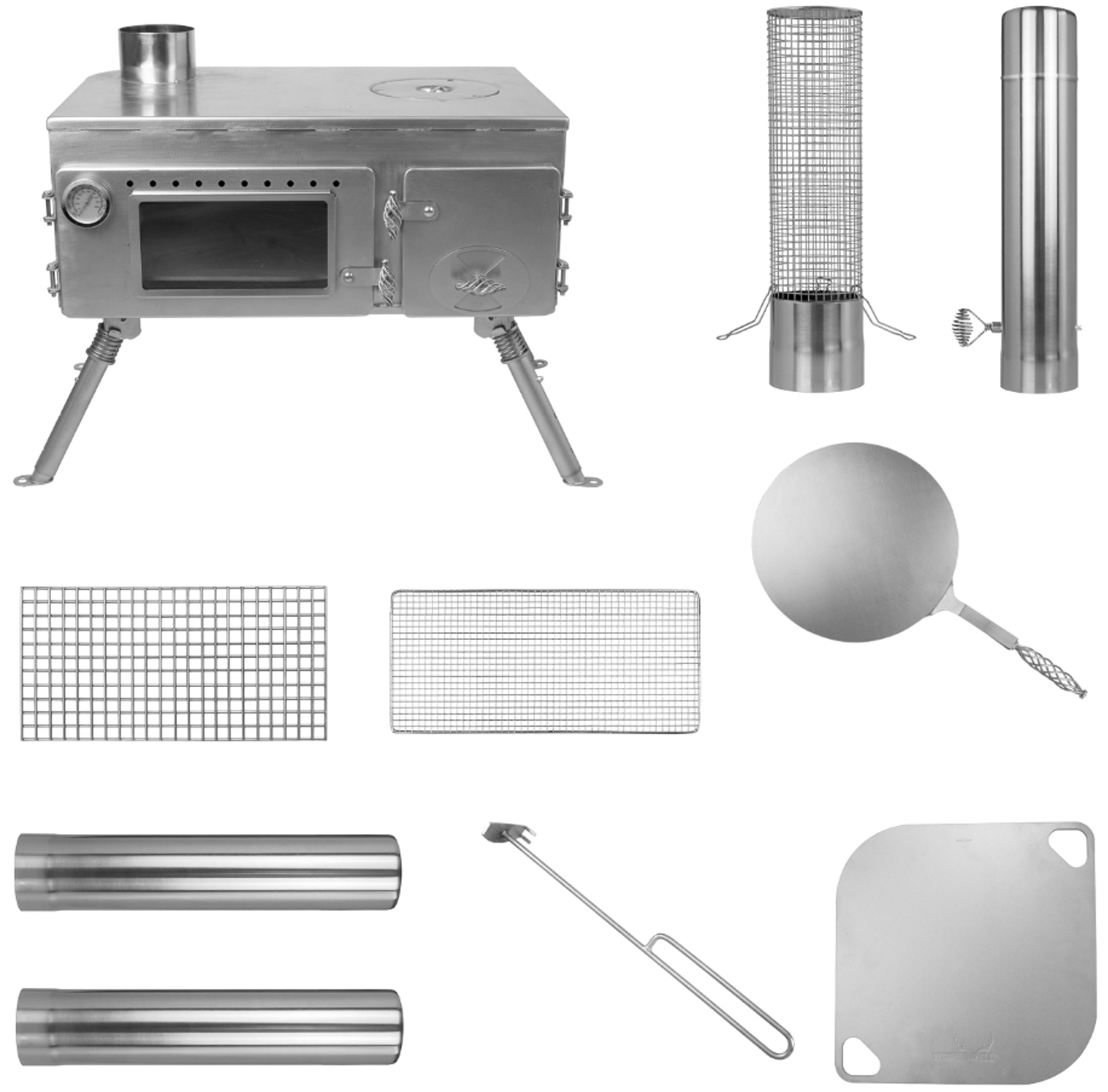 Woodlander Wood Burning Pizza Oven Camping Stove Winnerwell brands