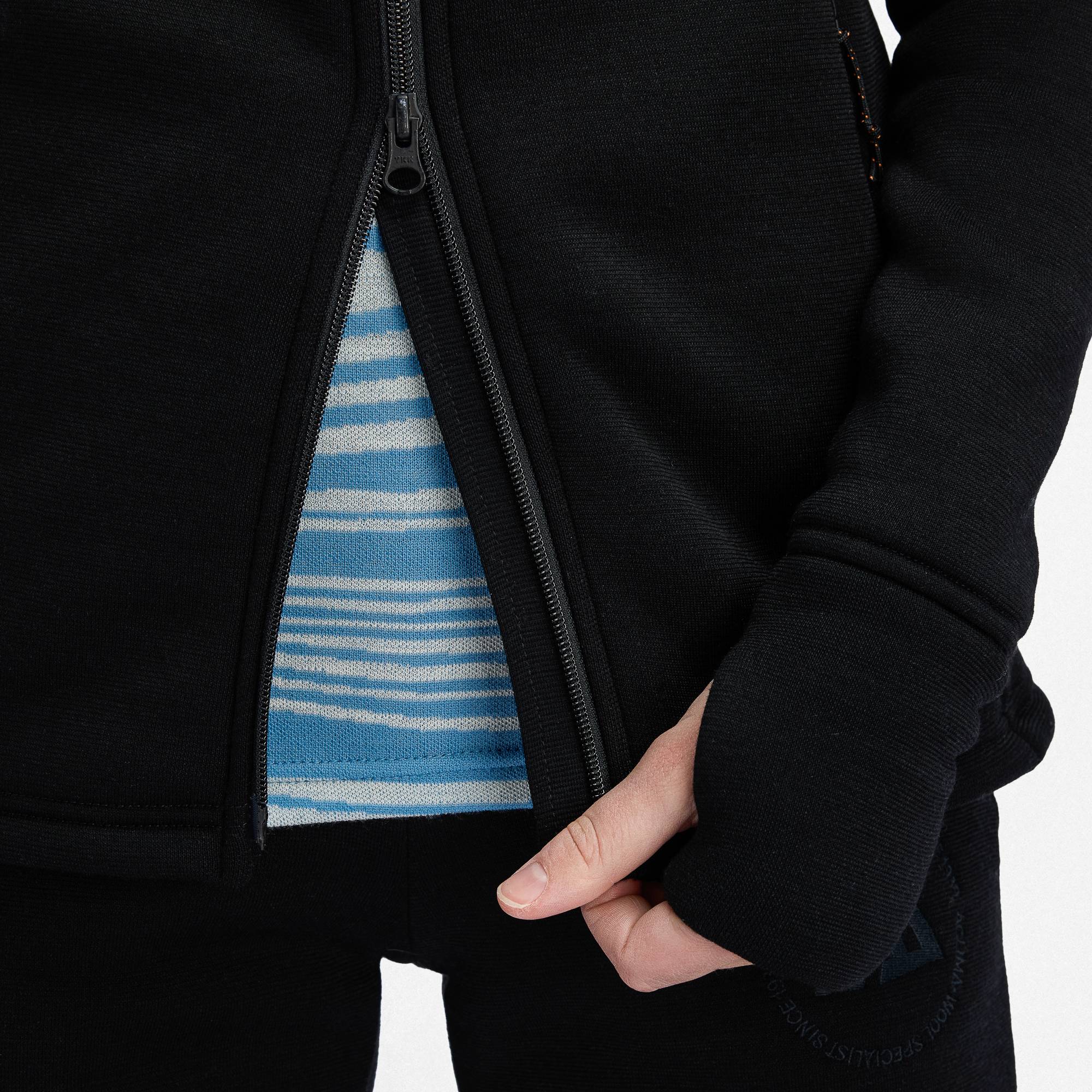 FleeceWool Hooded Jacket Dame
