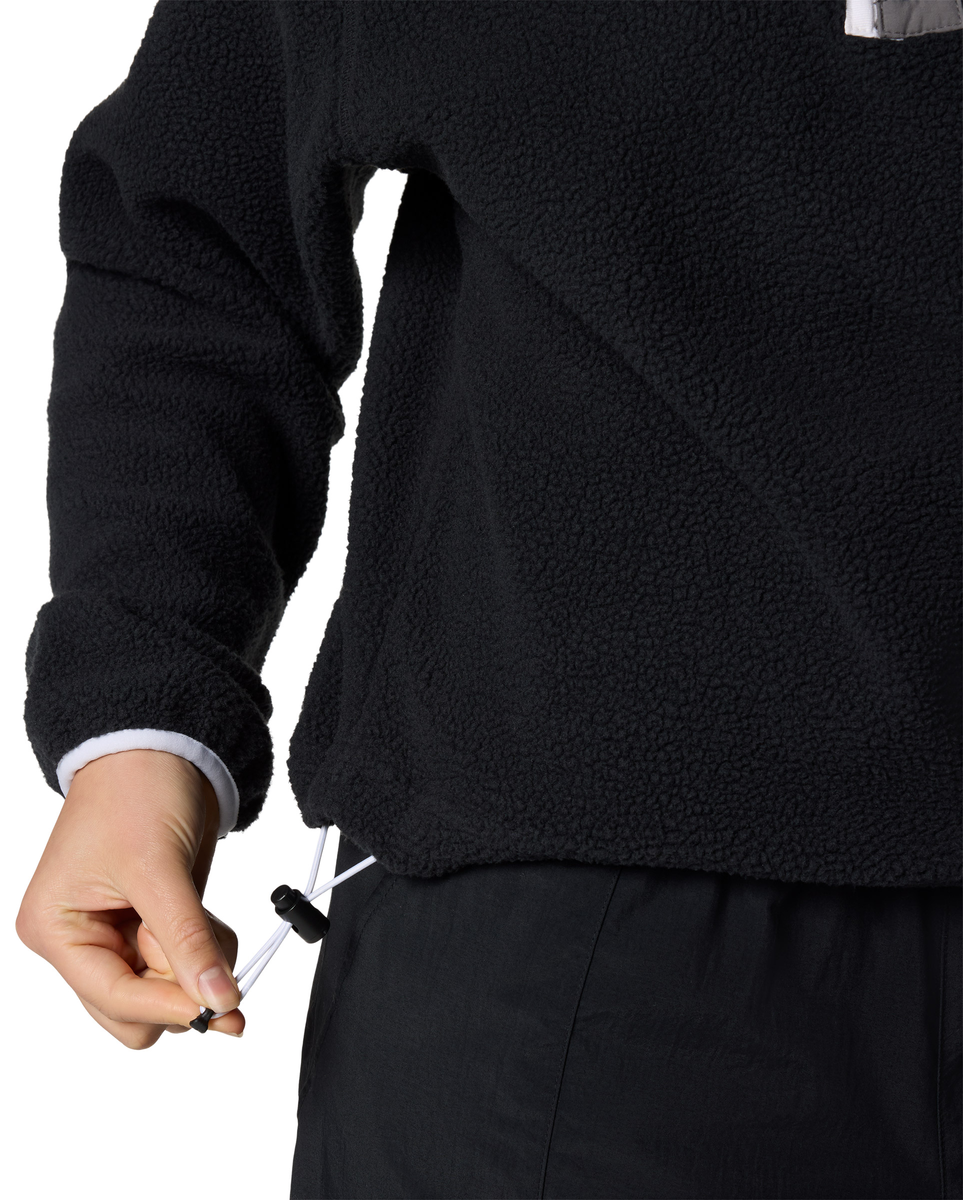 Helvetia II Cropped Half Snap Fleece Dame