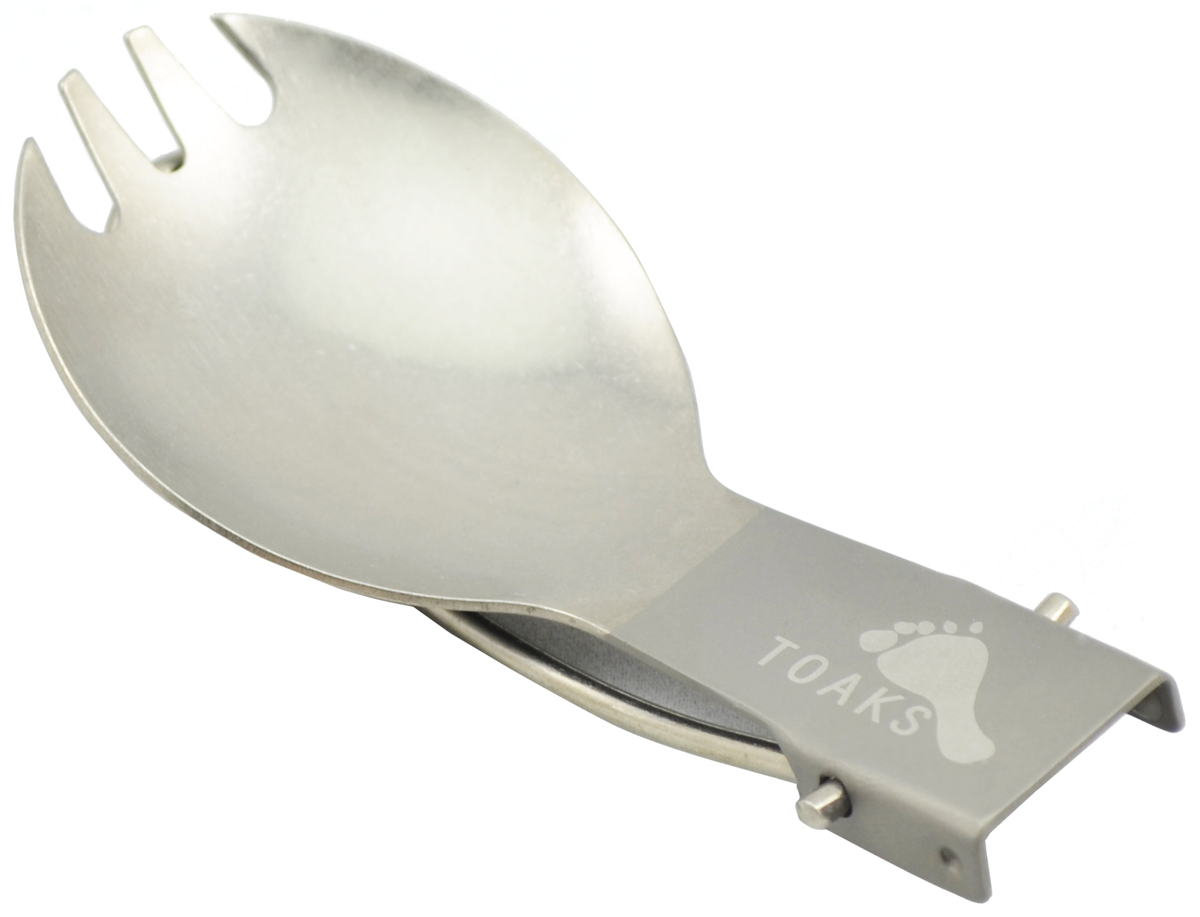 Titanium Folding Spork