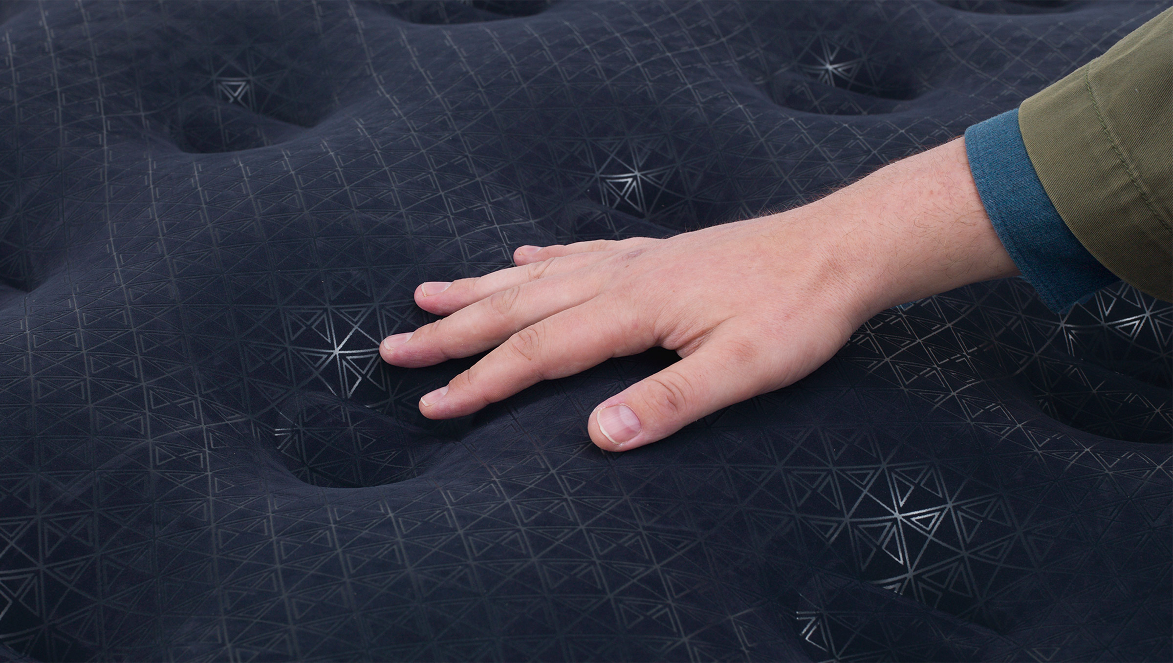 Superior Double m. Indbygget Pumpe Luftmadras