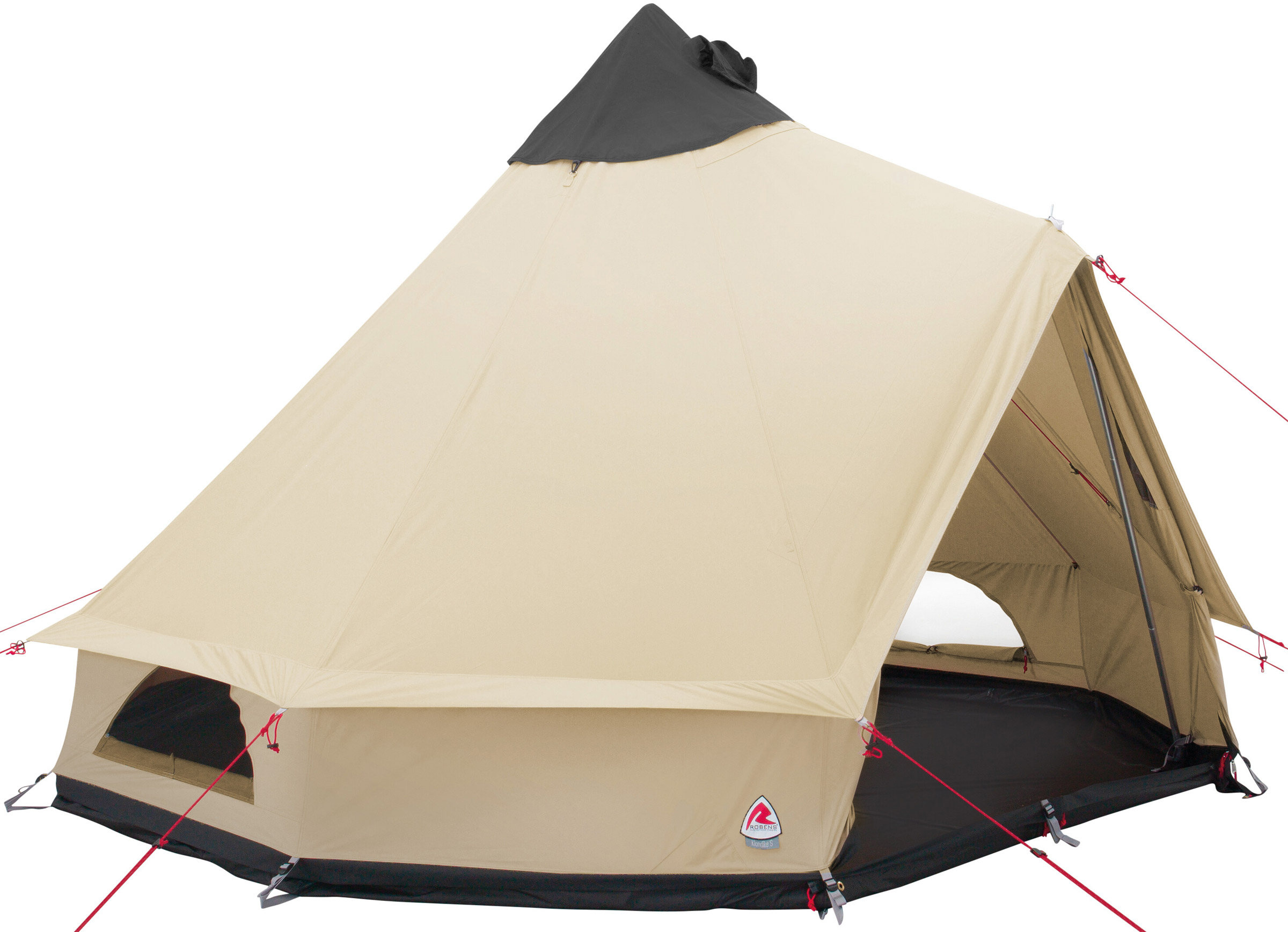 Klondike 4 S, 4-Personers Bomuldstelt Robens brands
