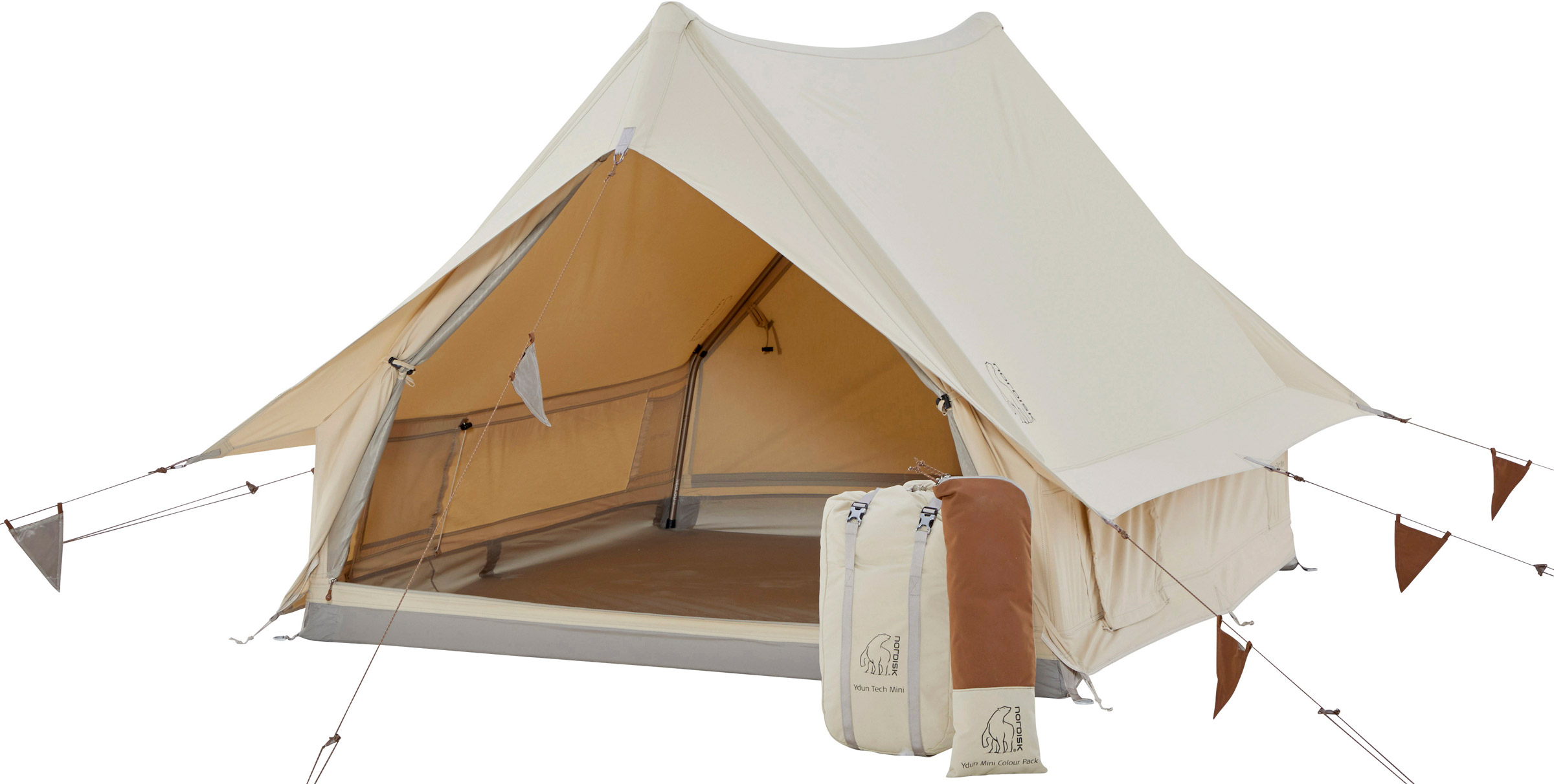 Ydun Tech Mini Incl. Color Pack, 2-Personers Bomuldstelt Nordisk telte