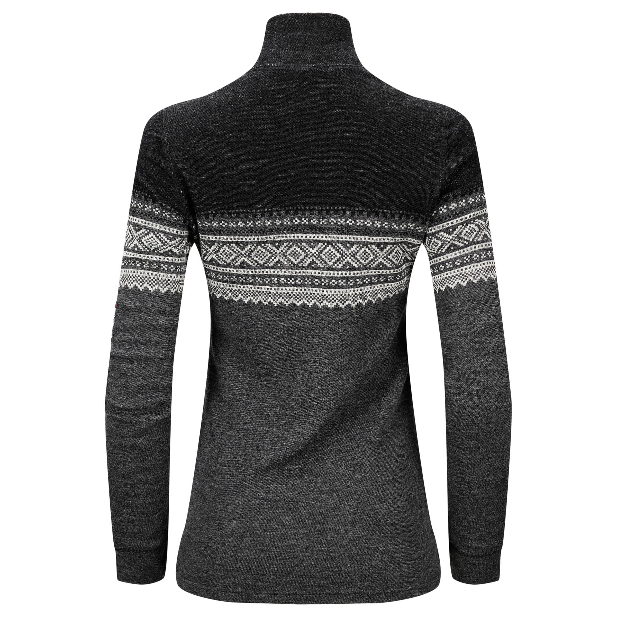 DesignWool Marius Mock Neck with Zip Dame