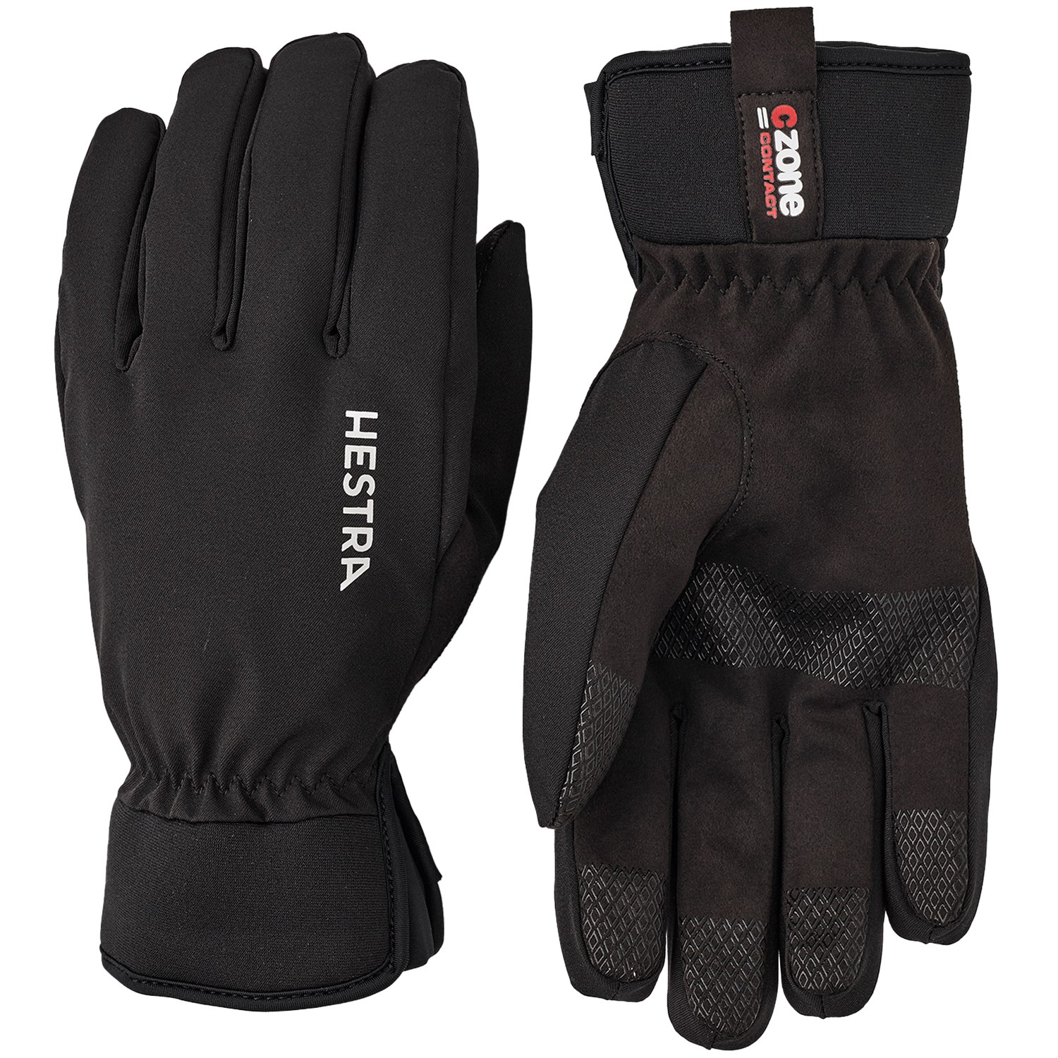 Hestra CZone Contact Glove 6 Sort Handsker & luffer