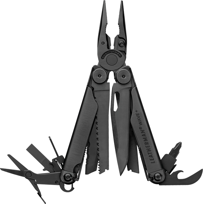 Wave Plus Black Leatherman brands