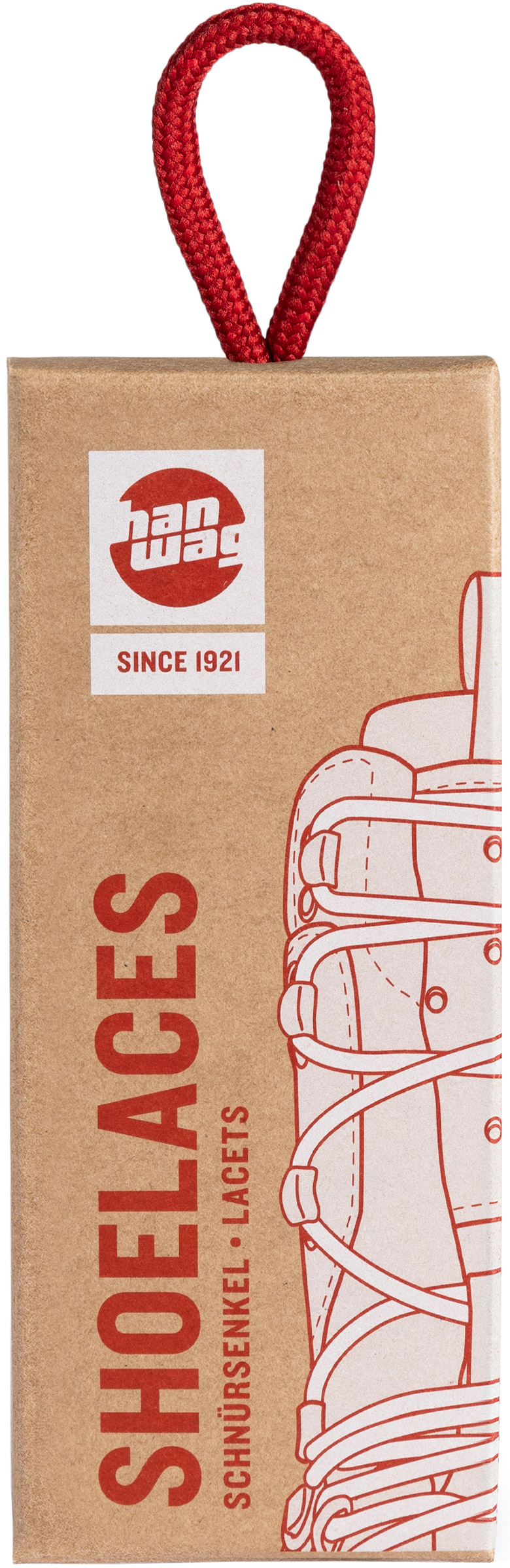 Shoelaces, 160 cm Hanwag brands