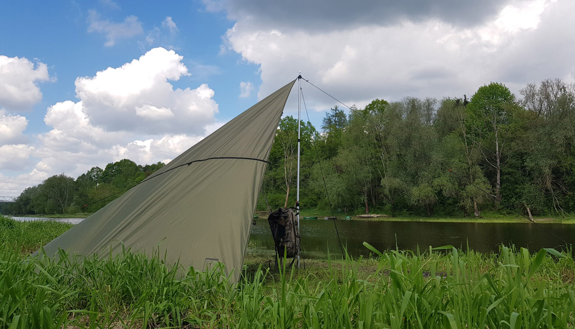 Tarp Telescopic Pole, 95-230 cm