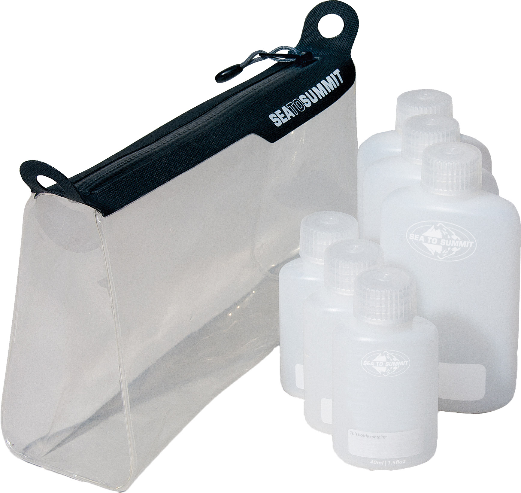 TPU Clear Zip Top Pouch