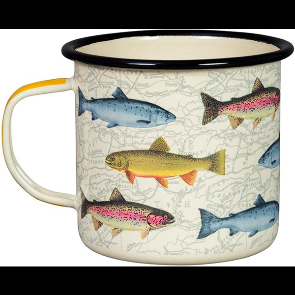 Fish Enamel Mug Gentlemen's Hardware Kogegrej